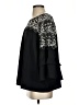 Black Label by Chico's 100% Polyester Black 3/4 Sleeve Blouse Size 4 - photo 5