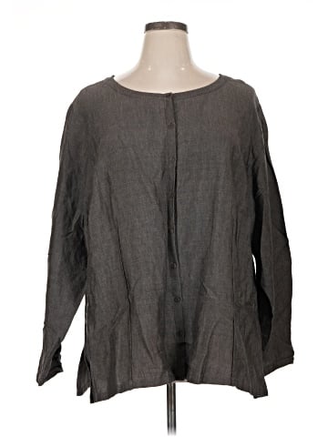 Eileen Fisher Long Sleeve Blouse (view 1)