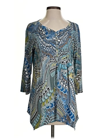 Southern Lady 3/4 Sleeve Blouse (view 1)