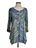 Southern Lady Teal 3/4 Sleeve Blouse Size S - photo 1