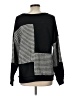 GiGio 100% Polyester Houndstooth Black Pullover Sweater Size L - photo 2