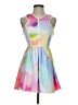TOBI 100% Polyester Tie-dye Pink Cocktail Dress Size XXS - photo 1