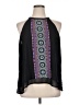Pale Sky 100% Polyester Black Sleeveless Blouse Size XL - photo 1