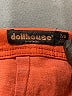 Dollhouse Red Orange Overalls Size 7 - 8 - photo 4