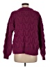 Lumiere Solid Burgundy Pullover Sweater Size M - photo 2