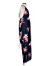 Simplee Tropical Blue Casual Dress Size S - photo 4