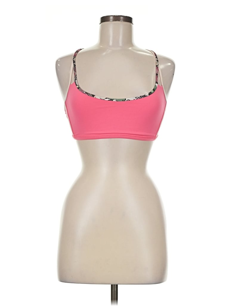 Pre-owned Lululemon Athletica Sports Bra In Pink