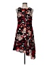 Worthington Print Red Cocktail Dress Size 8 - photo 1