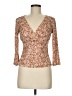 BCBG Orange 3/4 Sleeve Top Size M - photo 1