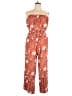 Mudd Paisley Orange Jumpsuit Size XL - photo 1