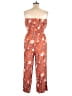 Mudd Paisley Orange Jumpsuit Size XL - photo 2