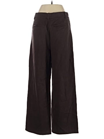 Madewell Slouchy Straight Pants in Drapey Twill (view 2)