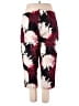 Cato Print Red Casual Pants Size 20 - photo 2