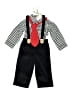Mud Pie Black Overalls Size 6-12 mo - photo 1