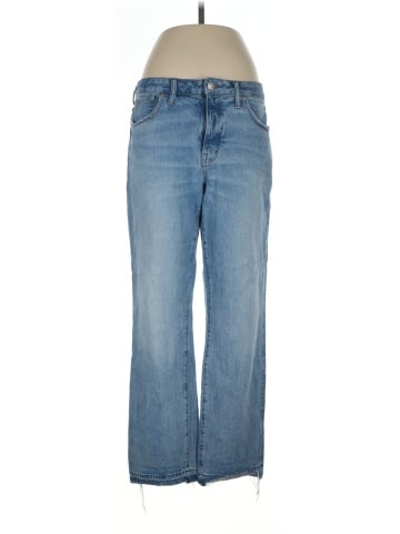Madewell The Curvy '90s Straight Mid-Rise Jean in Barbosa Wash (view 1)