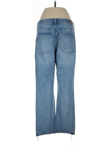 Madewell The Curvy '90s Straight Mid-Rise Jean in Barbosa Wash (view 2)