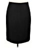 Le Suit 100% Polyester Solid Black Formal Skirt Size 14 - photo 1