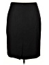 Le Suit 100% Polyester Solid Black Formal Skirt Size 14 - photo 2
