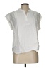 Levi's White Short Sleeve Blouse Size L - photo 1