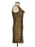 Max Studio Metallic Gold Cocktail Dress Size XS - photo 4