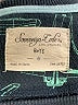 Sovereign Code Print Teal Pullover Sweater Size 6 - photo 3