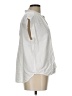 Levi's White Short Sleeve Blouse Size L - photo 4