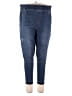 SPANX Solid Blue Jeggings Size 3X - photo 1