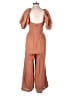 Billabong 100% Cotton Solid Brown Jumpsuit Size M - photo 2