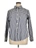 L.L.Bean 100% Cotton Checkered-gingham Blue Long Sleeve Button-Down Shirt Size XL (petite) - photo 1