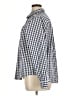 L.L.Bean 100% Cotton Checkered-gingham Blue Long Sleeve Button-Down Shirt Size XL (petite) - photo 5