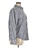 L.L.Bean 100% Cotton Checkered-gingham Blue Long Sleeve Button-Down Shirt Size XL (petite) - photo 4
