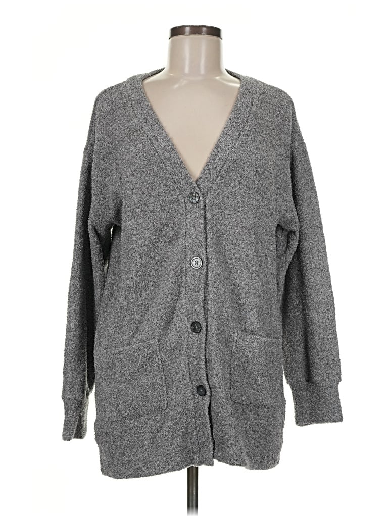 Pre-owned Z Supply Cardigan Sweater In Gray