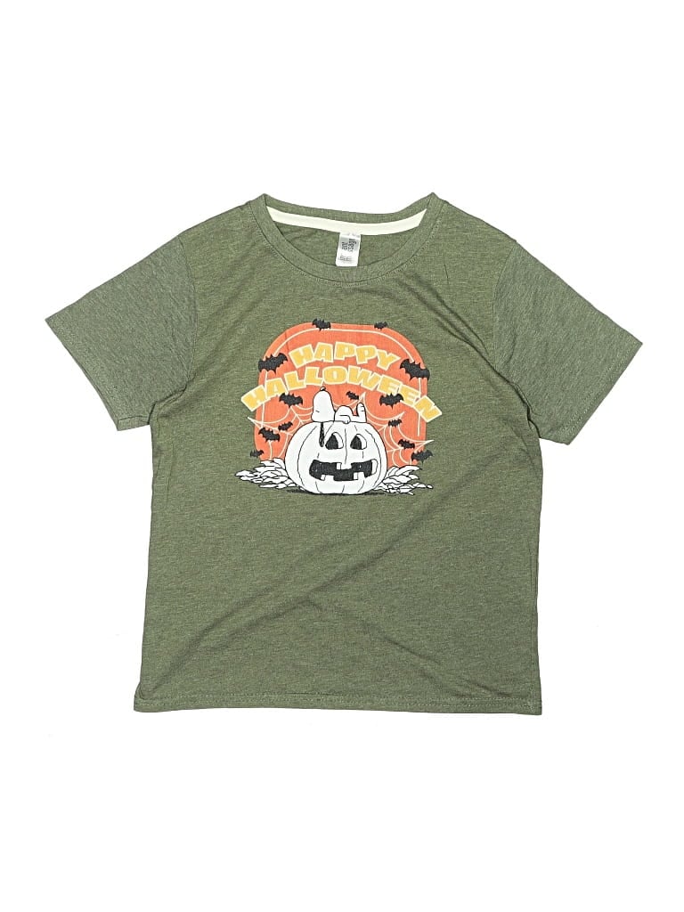 Pre-owned Instant Message Kids' Short Sleeve T-shirt In Green