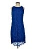 Trulli Blue Cocktail Dress Size 4 - photo 1