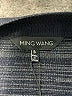 MING WANG Black Blue Cardigan Size S - photo 7