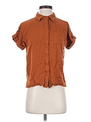Lulus Short Sleeve Blouse (view 1)