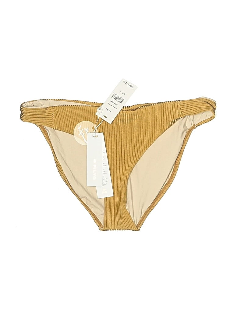 Pilyq Swimsuit Bottoms In Gold
