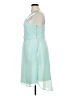 Tevolio 100% Polyester Solid Teal Cocktail Dress Size 14 - photo 5