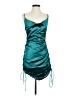 Unbranded 100% Polyester Teal Cocktail Dress Size S - photo 1