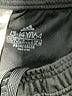 Adidas 100% Polyester Black Track Pants Size 13-14 - photo 3