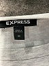 Express Solid Gray Casual Dress Size XS - photo 7