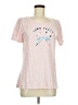 Talbots 100% Cotton Pink Short Sleeve Top Size M - photo 1