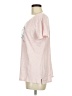 Talbots 100% Cotton Pink Short Sleeve Top Size M - photo 5