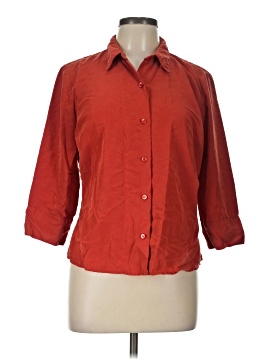 Liz Claiborne 3/4 Sleeve Button Down Shirt