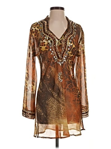 Signature Long Sleeve Blouse (view 1)