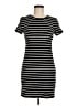 Old Navy Stripes Black Casual Dress Size M - photo 1
