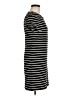 Old Navy Stripes Black Casual Dress Size M - photo 4