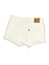 Levi's Hearts Ivory Denim Shorts Size 28 waist - photo 2