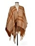 Anne Klein 100% Acrylic Orange Poncho One size - photo 1