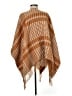 Anne Klein 100% Acrylic Orange Poncho One size - photo 2